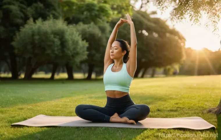 건강코칭 전문가의 사례 연구 - **Prompt:** A diverse young professional in a modern, organized home office is engaged in a personal...