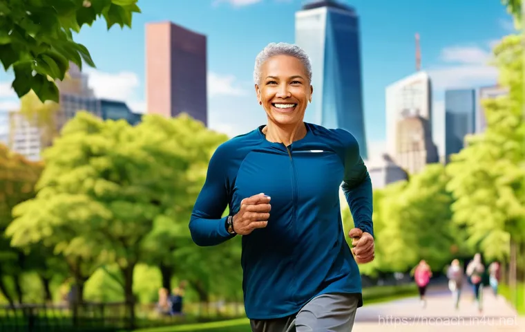 건강코칭 전문가의 사례 연구 - **Prompt:** A person in their late 30s, dressed in modest, comfortable athletic wear, performs a min...