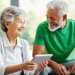 건강코칭과 고령화 사회의 문제 - **Prompt 1: Personalized Health Coaching for Vibrant Seniors**
"A bright, naturally lit scene sh...