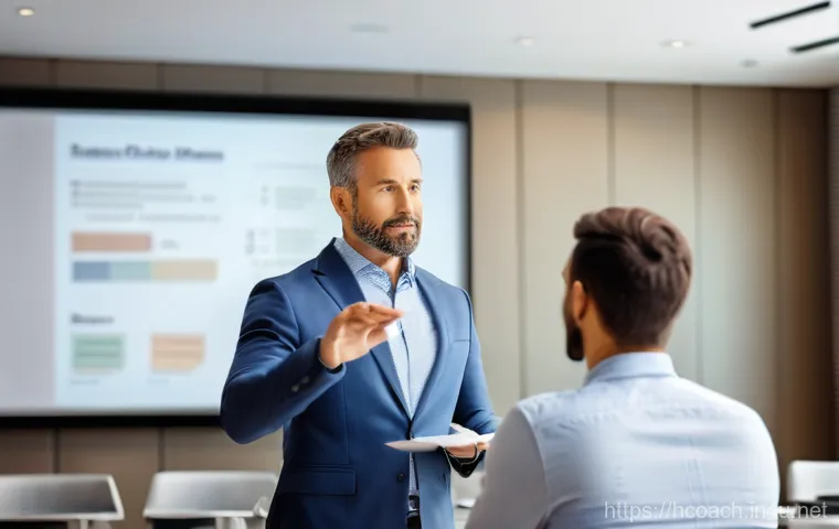 건강코칭의 자격증 요구사항 - A compassionate female health coach, in her late 30s, wearing smart casual attire, is conducting a p... 건강코칭의 자격증 요구사항 - A compassionate female health coach, in her late 30s, wearing smart casual attire, is conducting a p...